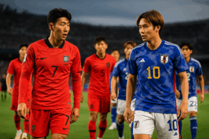 Prediksi Jepang vs Korea Selatan 2025 – Derby Panas Asia Timur