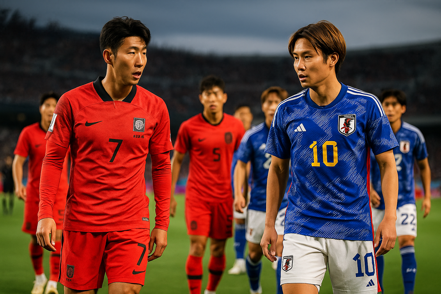 Prediksi Jepang vs Korea Selatan 2025 – Kualifikasi Piala Dunia Zona Asia