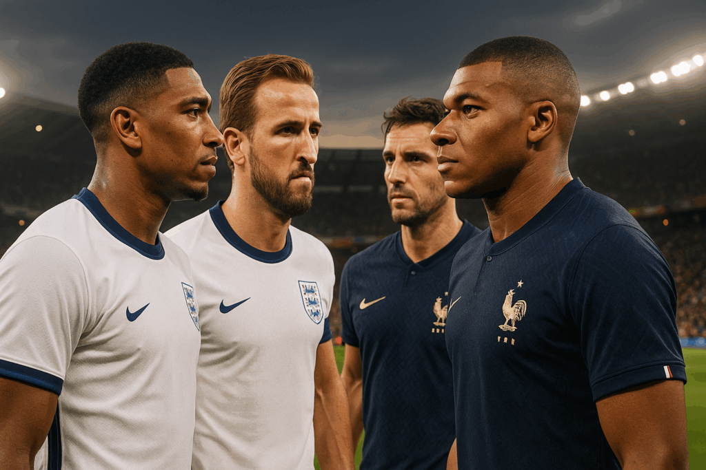 Prediksi Inggris vs Prancis 2025 – Duel Gaya Modern Eropa